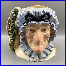 Royal Doulton SIGNED Punch & Judy Double Sided Character Jug D6946 1292/2500