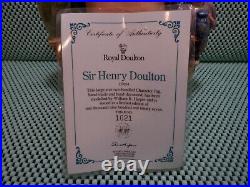 Royal Doulton SIR HENRY DOULTON Ltd Ed #1021 Two Handled Character Jug, D7054