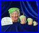 Royal-Doulton-Sairey-Gamp-Jugs-Large-Small-Mini-Tiny-Complete-set-01-faag