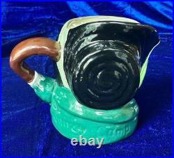 Royal Doulton Sairey Gamp Jugs, Large, Small, Mini, Tiny, Complete set