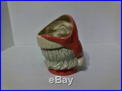 Royal Doulton Santa Claus Jug Mug D6794 Made England 1987 7 inches tall