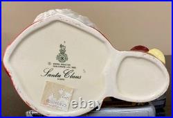 Royal Doulton Santa Claus Reindeer Handle Large 1982 Limited Toby Jug D-6675