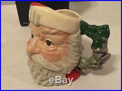 Royal Doulton Santa Claus WithBell Handle Character Jug/Toby D6964 Only 1000 Made