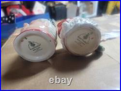 Royal Doulton Santa & Mrs Claus Mini Toby Jug Mug Limited Edition 6922 6900 RARE