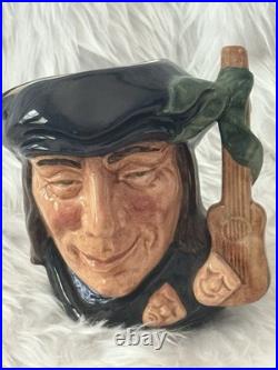 Royal Doulton Scaramouche Small Character Jug D6561 COPR 1961 Made England