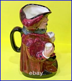 Royal Doulton Sir John Falstaff Toby Jug Full Size 8.5 Signed Dated 1979 Shakes