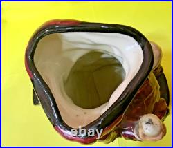 Royal Doulton Sir John Falstaff Toby Jug Full Size 8.5 Signed Dated 1979 Shakes