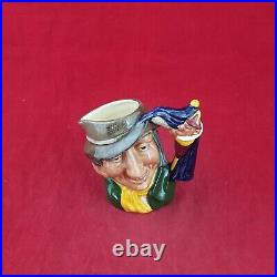 Royal Doulton Small Character Jug D6593 Punch and Judy Man 7161 RD