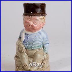 Royal Doulton Small Toby Jug Dickens Character'The Fat Boy' Marked'A
