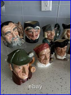 Royal Doulton Small Toby Jugs Rare Opportunity To Buy A Lot Of 23