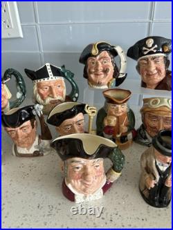 Royal Doulton Small Toby Jugs Rare Opportunity To Buy A Lot Of 23