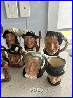 Royal Doulton Small Toby Jugs Rare Opportunity To Buy A Lot Of 23