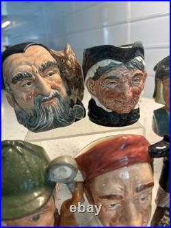 Royal Doulton Small Toby Jugs Rare Opportunity To Buy A Lot Of 23