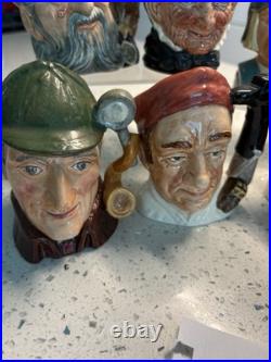 Royal Doulton Small Toby Jugs Rare Opportunity To Buy A Lot Of 23