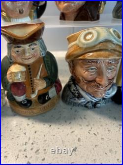 Royal Doulton Small Toby Jugs Rare Opportunity To Buy A Lot Of 23