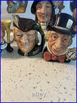Royal Doulton Small Toby Jugs Rare Opportunity To Buy A Lot Of 23