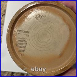 Royal Doulton Stoneware Jug 8 1/2 Tall Signed