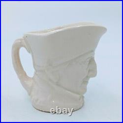 Royal Doulton THE CARDINAL white Small Size Character Jug with A mark. PO