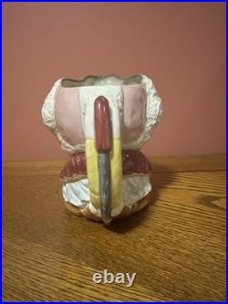 Royal Doulton THE CLOWN Character Jug First Version D6322 White Hair Rare