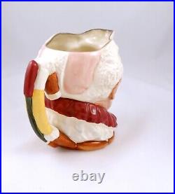 Royal Doulton THE CLOWN Character Jug First Version D6322 White Hair Rd. Nos