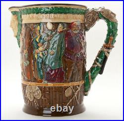 Royal Doulton THE SHAKESPEARE JUG Loving Cup / c. 1933 Noke LE 476/1000 Excellent
