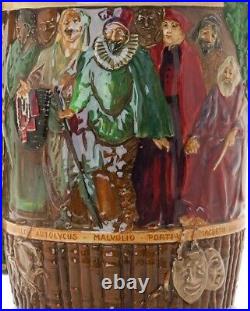 Royal Doulton THE SHAKESPEARE JUG Loving Cup / c. 1933 Noke LE 562/1000 Excellent