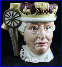 Royal Doulton TWO-SIDED JUG ANTAGONISTS Seige of Yorktown D6749 A+