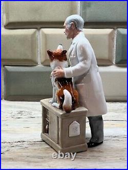 Royal Doulton Thanks Doc! HN2731 Veterinarian and Collie Figurine England