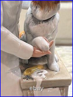 Royal Doulton Thanks Doc! HN2731 Veterinarian and Collie Figurine England