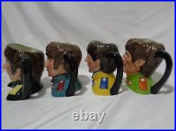 Royal Doulton The Beatles Lonely Heart Club Band Complete Set Jugs
