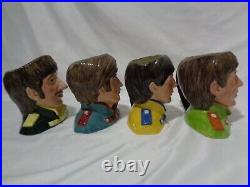 Royal Doulton The Beatles Lonely Heart Club Band Complete Set Jugs