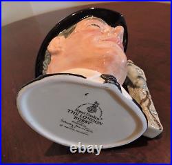 Royal Doulton The London Bobby LARGE D6744 Character Jug Big Ben Handle