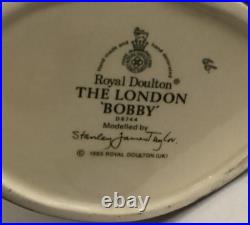 Royal Doulton The London Bobby character jug set + The Bobby figurine
