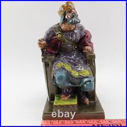 Royal Doulton The Old King Hn2134 Character Porcelain Figurine