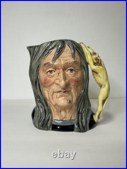 Royal Doulton The Pendle Witch D6826 Limited Edition Character Jug 1988 Rare