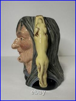 Royal Doulton The Pendle Witch D6826 Limited Edition Character Jug 1988 Rare