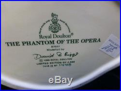 Royal Doulton The Phantom Of The Opera D-7017 Character Jug Limited Edition