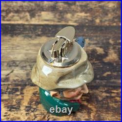 Royal Doulton The Poacher Character Jug Table Lighter Ronson Insert 1954 England