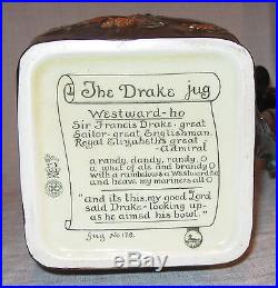 Royal Doulton The Sir Frances Drake Jug Limited Edition