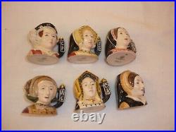 Royal Doulton The Six Wives Of King Henry VIII Tiny Toby Set With King Henry