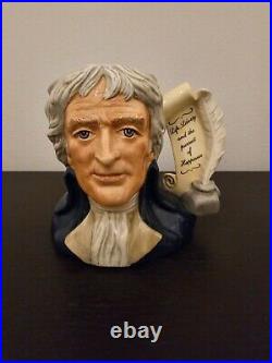 Royal Doulton Thomas Jefferson D6943 Character Toby Jug Large #1891