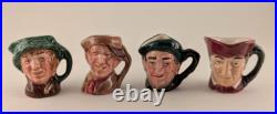 Royal Doulton Tiny Toby 1940 to 1960'Original' Charles Dickens Set 12 Jugs