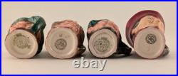 Royal Doulton Tiny Toby 1940 to 1960'Original' Charles Dickens Set 12 Jugs