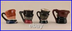 Royal Doulton Tiny Toby 1940 to 1960'Original' Charles Dickens Set 12 Jugs