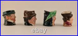 Royal Doulton Tiny Toby 1940 to 1960'Original' Charles Dickens Set 12 Jugs