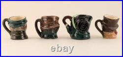 Royal Doulton Tiny Toby 1940 to 1960'Original' Charles Dickens Set 12 Jugs