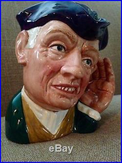Royal Doulton Toby Character Jug Ard of Earing Large Size # D 6588 Dated 1963