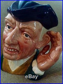 Royal Doulton Toby Character Jug Ard of Earing Large Size # D 6588 Dated 1963