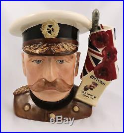 Royal Doulton Toby Character Jug Lord Kitchener Mug D7148 Large 2000 Ltd Ed. COA