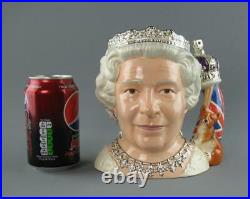 Royal Doulton Toby Character Jug Queen Elizabeth II D7256 Special Edition Boxed